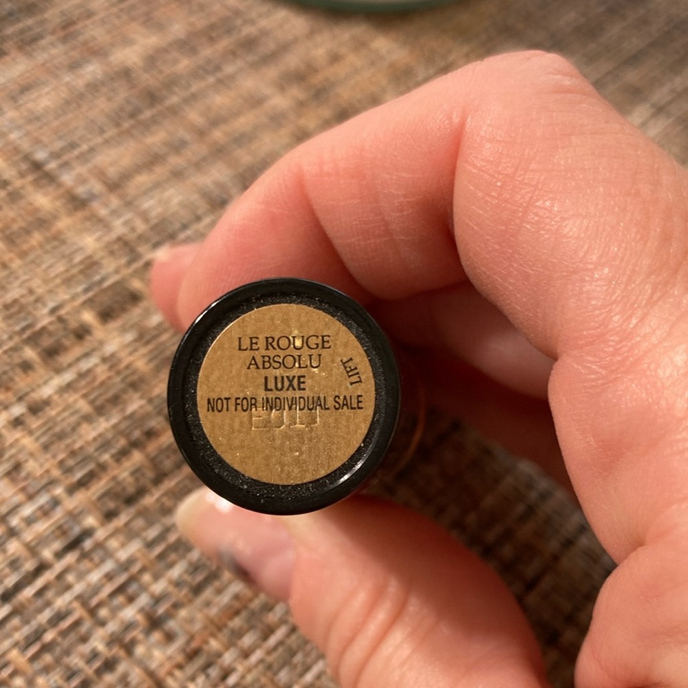 Lancôme La Rouge Absolu lipstick in Luxe